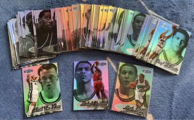 球星卡fleer镭射大头卡