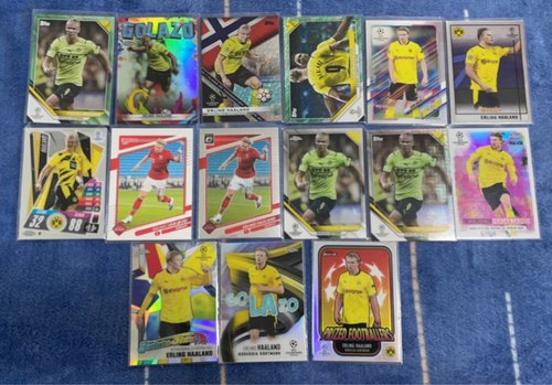 哈兰德足球球星卡panini多特蒙德