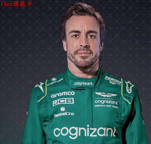 F1赛车卡 topps  福特拉 费尔南多 阿隆索 Fernando Alonso收藏卡