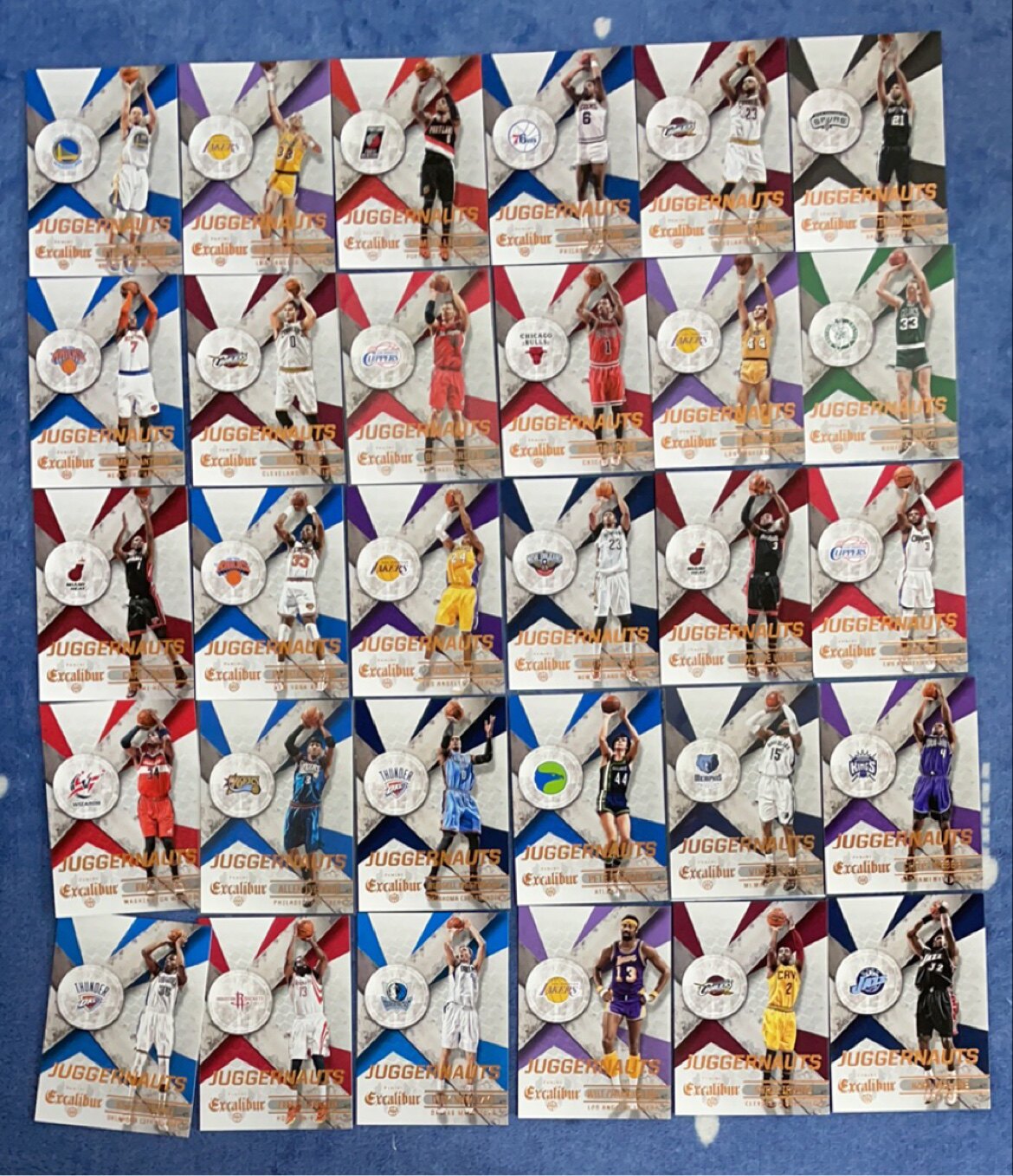 nba球星卡帕尼尼1415 excalibur圣剑juggernauts特卡库里詹姆斯等