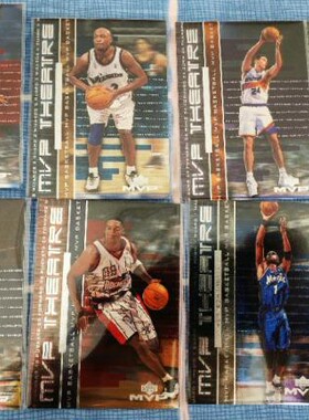 nba球星卡 1999-00 Upper Deck MVP MVP系列 Theatre 特卡补齐