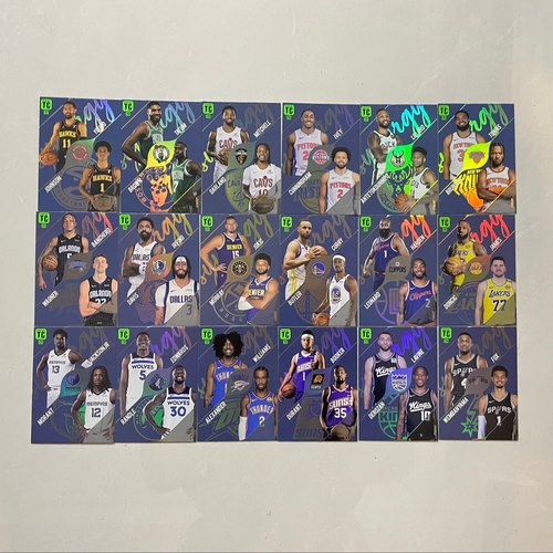 nba球星卡2025帕尼尼top class TC Synergy双人logo队徽 队标特卡