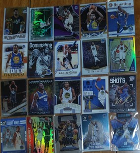 NBA球星卡 凯文杜兰特 勇士队 帕尼尼公司 Kevin durant