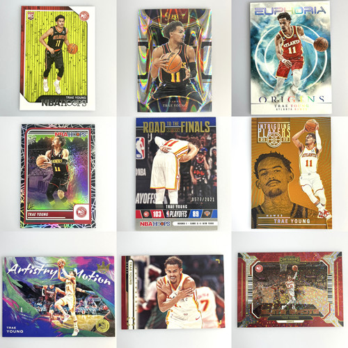 特雷杨球星卡专集（500种）nba篮球 YOUNG 新秀RC 帕尼尼 topps