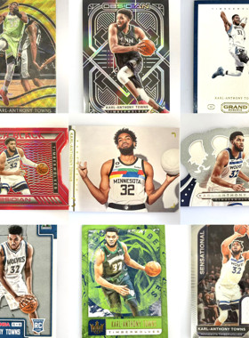 唐斯球星卡专集（300种） 正版NBA卡 TOWNS 帕尼尼 尼克斯 topps