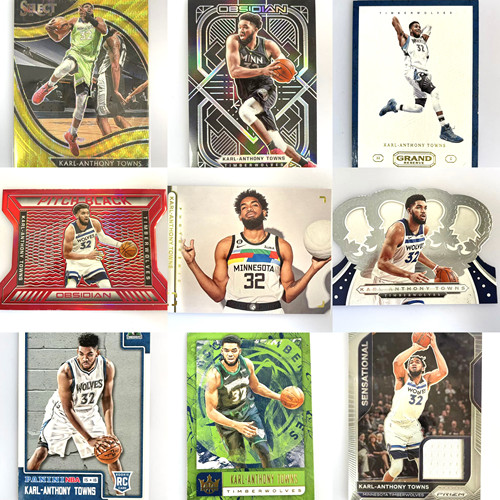 唐斯球星卡专集（300种） 正版NBA卡 TOWNS 帕尼尼 尼克斯 topps