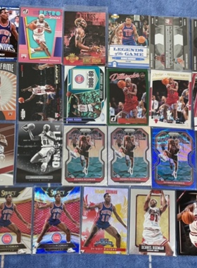 正版篮球 NBA球星卡 帕尼尼出品 公牛rodman罗德曼普卡及特卡专场