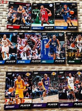 nba球星卡 帕尼尼 2018-19 player of the day系列传奇特卡及科比