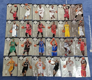 NBA球星卡 帕尼尼 2014-15 Certified 卫生巾系列普卡 库里 韦德