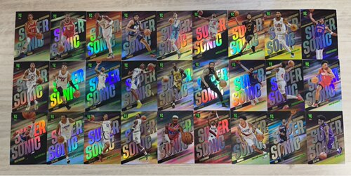 nba球星卡2024 Panini top class TC Super Sonic特卡 全套及单卡