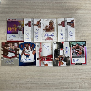 正版NBA球星卡 帕尼尼 开拓者队签字 签名 球衣 限量等89元专场