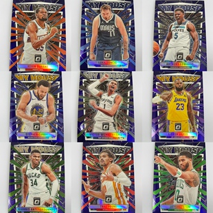 2023-24 optic MY HOUSE全套特卡 NBA 帕尼尼 文班新秀库里詹姆斯