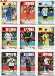 足球球星卡2018-19 Donruss 系列dominator特卡全套梅西c罗内马尔