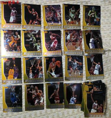 nba球星卡topps公司出品全套单卡