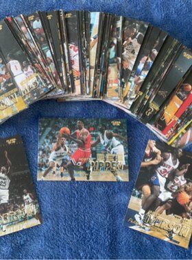 nba篮球fleer球星卡全套