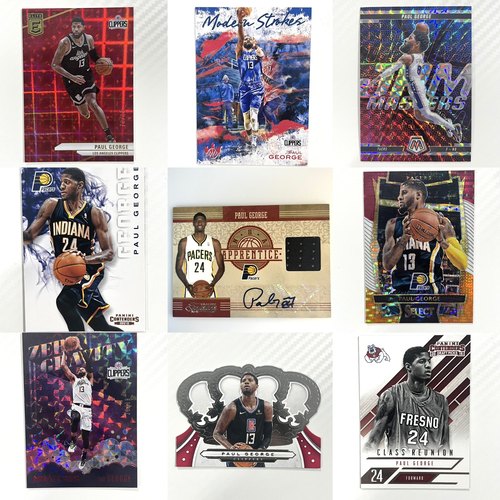 保罗乔治球星卡专集 nba篮球球星卡 paul george正版 帕尼尼topps