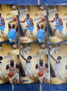 正版篮球CBA球星卡DAKA出品2015-16 新疆球队包 外籍球员两人特卡