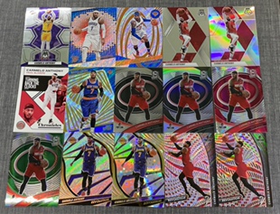 NBA球星卡 帕尼尼马赛克 革命光谱 编年史 安东尼 普特限量卡专场