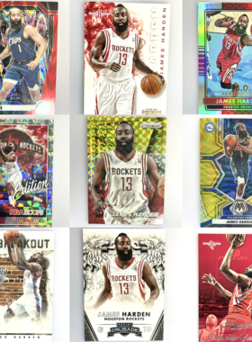 哈登球星卡专集（300种）nba篮球 HARDEN 正版 帕尼尼 topps 火箭
