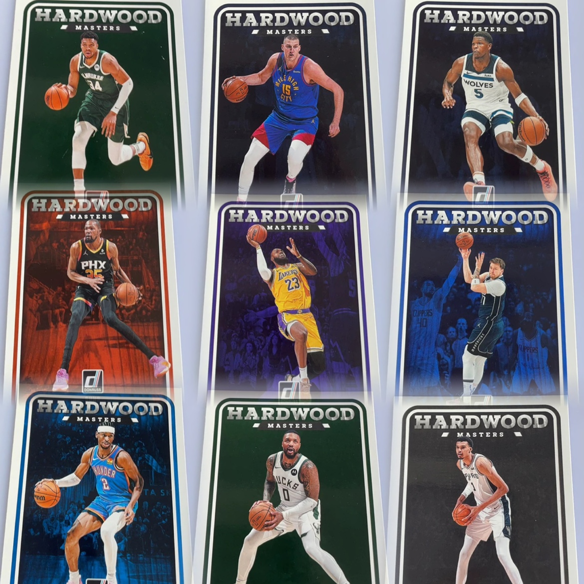 2024-25 杜蕾斯 HARDWOOD特卡 NBA篮球球星卡 帕尼尼 全套及单卡