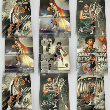 哈珀NBA球星卡专辑 新秀 RC 马刺 HARPER topps chrome