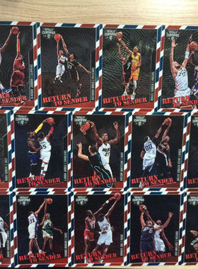 NBA球星卡 帕尼尼1617卫生巾系列RETURN TO SENDER特卡全套及单卡