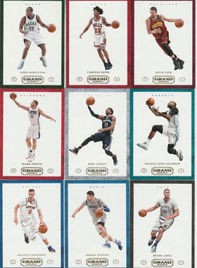 nba球星卡1617 帕尼尼16-17 Grand Reserve 系列全套及1-50号单卡