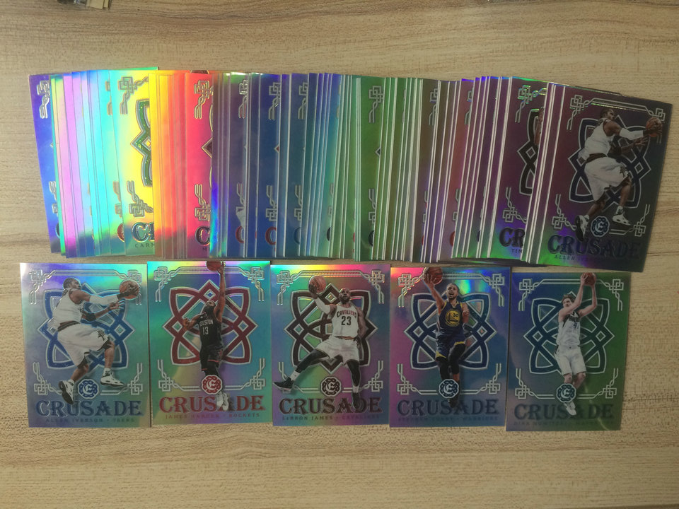 库里哈登帕尼尼镭射特卡