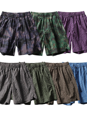 【品牌折扣】BEAMS NNDS短裤夏季户外速干工装男女宽松运动沙滩裤