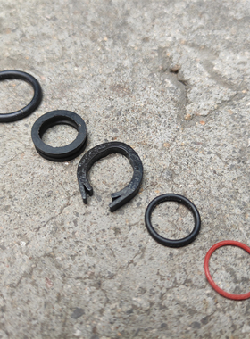 适用汕德卡C7H豪沃TXT7H豪瀚N7G气管快插接头修理包卡簧密封0型圈