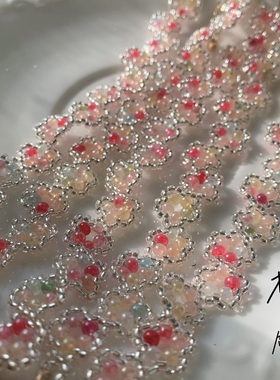 新款手工原创米珠串珠手链女ins小众设计感轻奢精致 星星糖