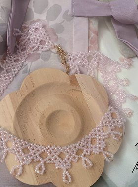 项链古风手工DIY可爱国风串珠颈链宴会生日Cos送礼小重仙女重工