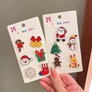 圣诞节礼物胸针可爱卡通圣诞老人别针徽章配饰衣服包包围巾装 饰品