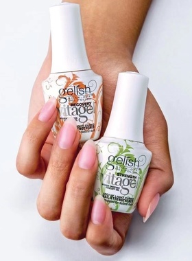 美国原装哈摩霓Harmony gelish蛋白质修复vitagel强甲胶/底胶绿色