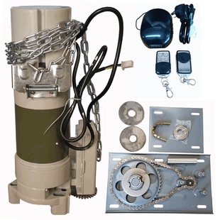 电动卷帘门快速电机 卷闸门智能遥控开门机 600k中速外挂卷门机