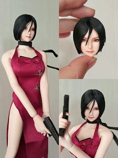非ht hottys 生化危机 艾达王 Ada wong 1/6  OB头 ph岚素体