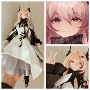 【现货】明日方舟特蕾西娅手办ud素体可动手指女兵人偶二次元头雕