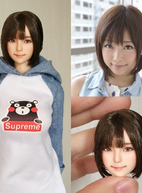 纱仓真菜 1/6 obitsu 女兵人 头雕 phicen LD UD 岚素体