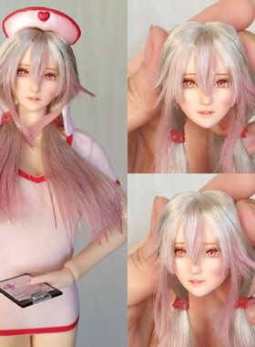 【现货】罪恶王冠 蝶祈ver.护士 渐变头发头雕 人偶可配phicen 岚