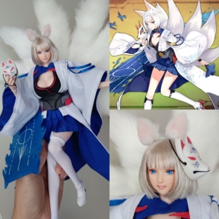 碧蓝航线兵人动漫游戏插画 2.0完整版 立绘转可动手办 人偶模型