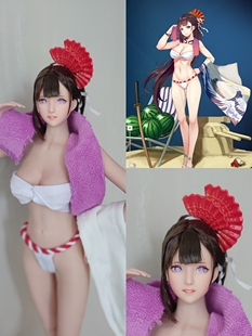 战舰少女 长门水着 游戏立绘转12寸可动人偶手办定制