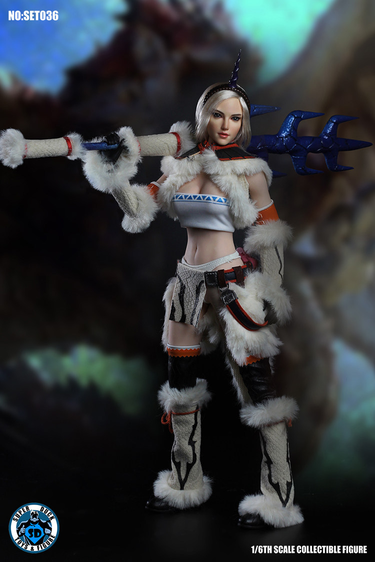 现货 SUPER DUCK 1/6 Cosplay系列性感女猎人 怪物猎人