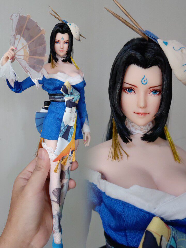 kof 不知火舞女兵人可动手办粘土人性感人偶