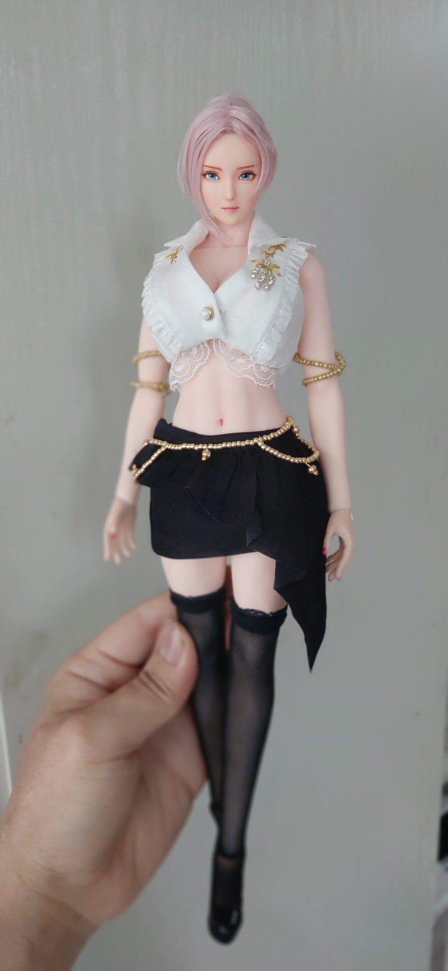 1/6女兵人头雕伊莉丝死或生沙滩排球可动人偶