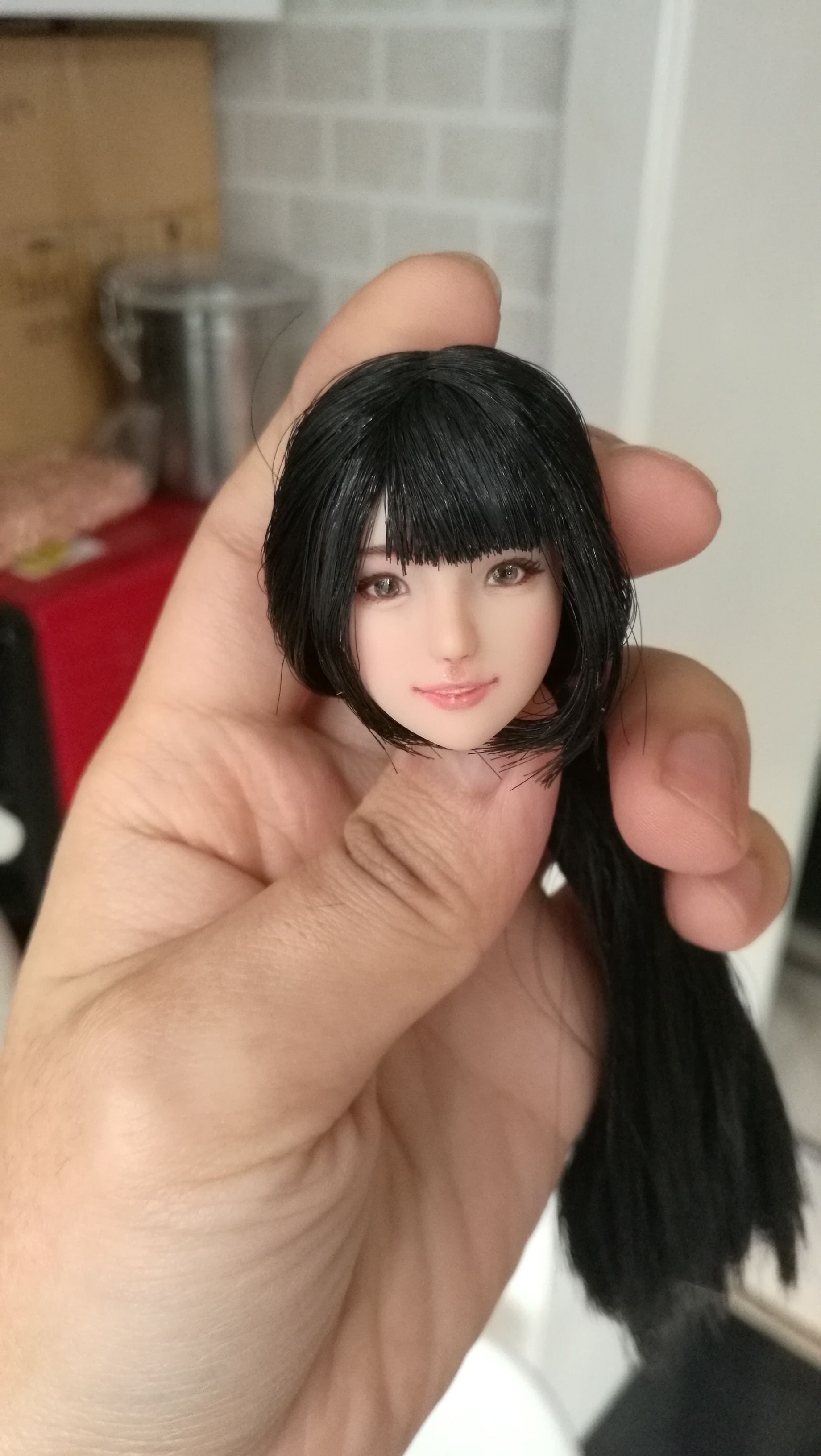 来图定制手办obitsu头雕女兵人