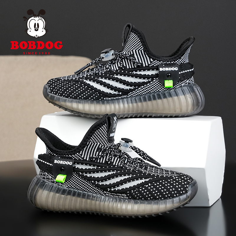 巴布豆童鞋透气休闲小学生