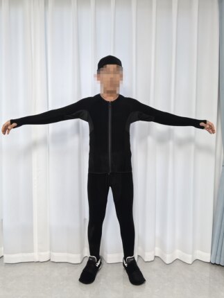 新款动作捕捉服、动捕服毛面服、Marker球动捕追踪球反光球