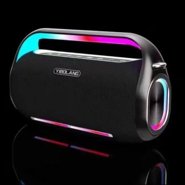 意博朗f4户外声卡k歌350w低音炮广场舞家庭蓝牙音响便携音箱
