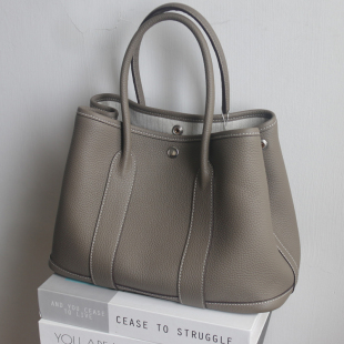 软皮质感 真皮女包头层牛皮花园包通勤妈咪手提包大容量 休闲百搭