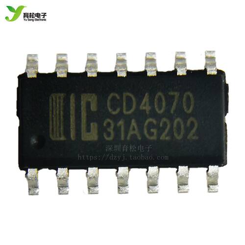 CD4070SOP14封装4路2输入异或门
